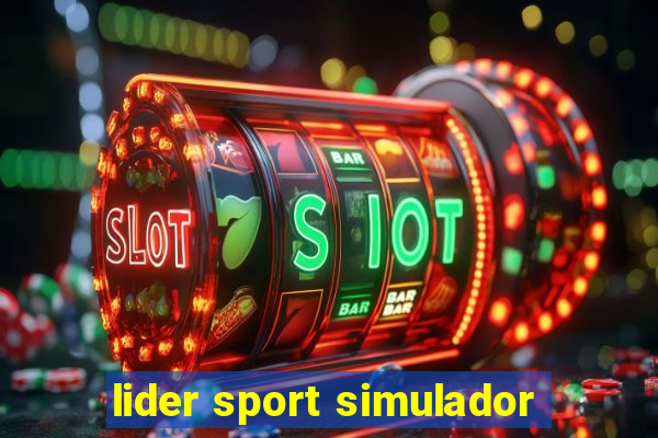 lider sport simulador